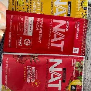 3 packs of ketones charged